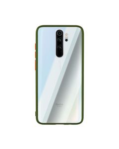 Чехол накладка Goospery Case для Xiaomi Redmi Note 8  Pro Clear/Olive/Orange