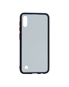 Чехол накладка Goospery Case для Samsung A10-2019/A105 Clear/Black/Red