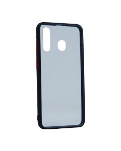 Чохол Goospery Case для Samsung A20-2019/A205/A30-2019/A305 Clear/Black/Red