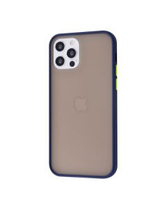 Чехол накладка Goospery Case для iPhone 12/12 Pro Dark Blue