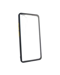 Чохол Goospery Case для Xiaomi Mi Note 10 Clear/Dark Blue/Yellow