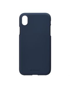 Чехол накладка Goospery SF Jelly Case для iPhone XR Midnight Blue