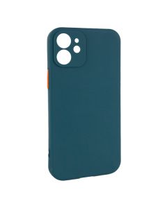 Чехол накладка Goospery TPU Square Full Camera Case для iPhone 12 Mini Green