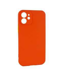 Чехол накладка Goospery TPU Square Full Camera Case для iPhone 12 Mini Orange