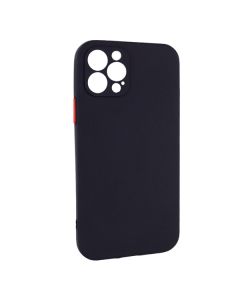 Чехол накладка Goospery TPU Square Full Camera Case для iPhone 12 Pro Max Black