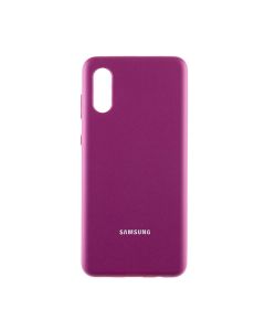 Чехол Original Soft Touch Case for Samsung A02-2021/A022 Grape