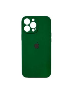 Чохол Soft Touch для Apple iPhone 13 Pro Dark Green with Camera Lens Protection Square