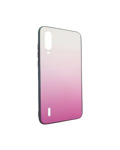 Silicon Mirror Glass Gradient Case для Xiaomi Redmi 7a Light Pink