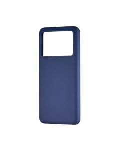 Чехол Original Soft Touch Case for Xiaomi Poco X6 Pro 5G Dark Blue