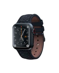 Ремінець Njord Salmon Leather Strap Dark Grey для Apple Watch 41mm/40mm (SL14110)
