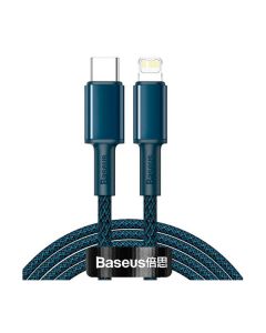 Кабель Baseus High Density Braided Type-C to Lightning PD 20W 1m Blue (CATLGD-03)