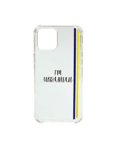 Чехол Wave We are Ukraine Case iPhone 11 Pro Max Clear I`m Ukrainian