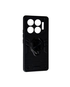Чохол Armor Antishock Case для Infinix GT 20 Pro with Ring Black with Camera Lens