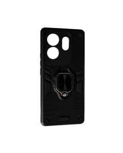 Чохол Armor Antishock Case для Infinix Zero 30 4G with Ring Black with Camera Lens
