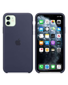 Чехол Soft Touch для Apple iPhone 11 Midnight Blue (Original)