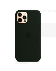 Чехол Soft Touch для Apple iPhone 12/12 Pro Forest Green
