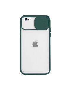 Чехол накладка Camshield Mate TPU для iPhone 7/8/SE 2020 Dark Green