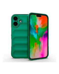Чехол Cosmic Magic Shield for iPhone 16 Dark Green with Camera Lens