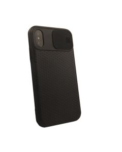 Чехол накладка Camshield TPU для iPhone X/XS Black