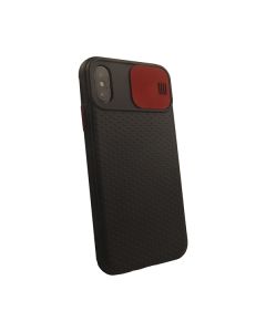 Чохол накладка Camshield TPU для iPhone XS Max Black/Red