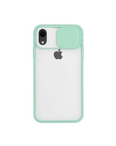 Чехол накладка Camshield Mate TPU для iPhone XR Green