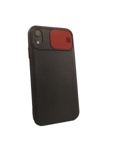 Чохол накладка Camshield TPU для iPhone XR Black/Red