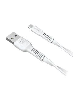 Кабель Baseus Tough Series Cable USB Micro USB 2A 1m White (CAMZY-B02)