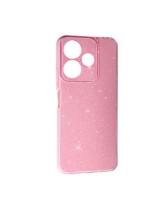 Чехол Silicon Shiny Case Xiaomi 13/Poco M6 Glitter Pink