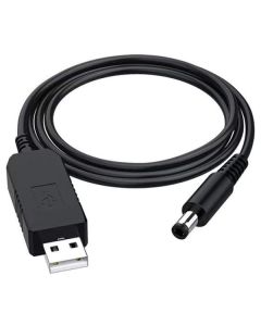 Кабель живлення USB - DC 5.5x2.1 12V 0.8 м (ARM65663)