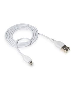 МЗП XO L43 1USB + PD3.0 3.4A 18W + Lightning Cable White