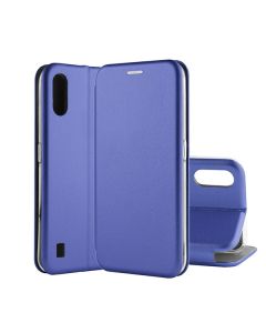 Чехол книжка Kira Slim Shell для Samsung A01-2020/A015 Dark Blue