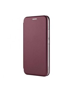 Чехол книжка Kira Slim Shell для Xiaomi Redmi Note 8 Pro Bordo