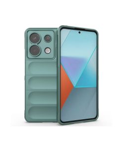 Чохол Cosmic Magic Shield for Xiaomi Redmi Note13 Pro 5G/Poco X6 5G Dark Green with Camera Lens