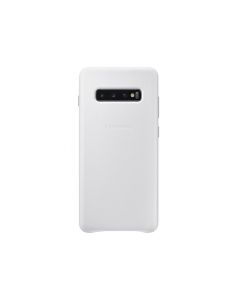 Чохол накладка Samsung G975 Galaxy S10 Plus Leather Cover White (EF-VG975LWEG)