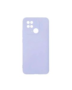 Чехол Original Soft Touch Case for Xiaomi Redmi 10с/Poco C40 Light Lilac with Camera Lens