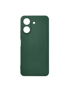 Чехол Original Soft Touch Case for Xiaomi Redmi 13C/Poco C65 Dark Green with Camera Lens