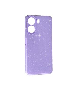 Чохол Silicon Shiny Case Xiaomi 13C/Poco C65 Glitter Lavander