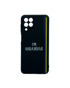 Чохол Wave We are Ukraine Case Samsung M33-2022/M336 Black I`m Ukrainian with Camera Lens