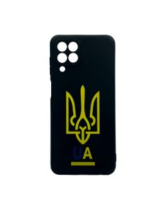 Чохол Wave We are Ukraine Case Samsung M33-2022/M336 Black U&A with Camera Lens