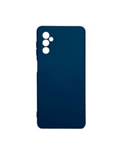 Чехол Original Soft Touch Case for Samsung M52-2021/M525 Dark Blue with Camera Lens