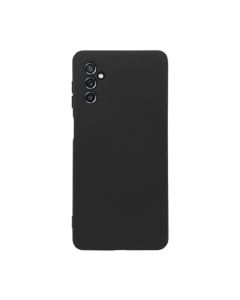 Чехол Original Soft Touch Case for Samsung M52-2021/M525 Black with Camera Lens