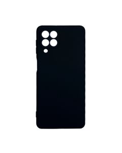 Original Silicon Case Samsung M53-2022/M536 Black with Camera Lens
