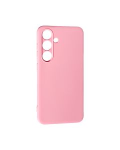 Чехол Original Soft Touch Case for Samsung S24 Plus/S926B Pink with Camera Lens