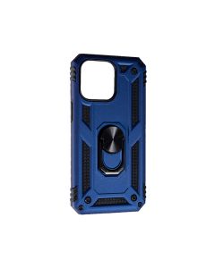 Чохол Armor Antishok Case для iPhone 13 Pro with Ring Dark Blue