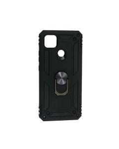 Чехол Armor Antishock Case для Xiaomi Redmi 9c/10a with Ring Black