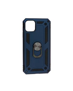 Чохол Armor Antishok Case для iPhone 11 Pro Max with Ring Dark Blue