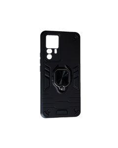 Чехол Armor Antishock Case для Xiaomi 12T/12T Pro with Ring Black with Camera Lens