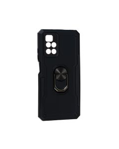 Чехол Armor Antishock Case для Xiaomi Redmi 10 with Ring Black with Camera Lens