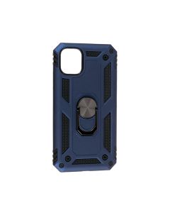 Чохол Armor Antishok Case для iPhone 12/12 Pro with Ring Dark Blue