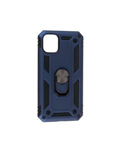 Чехол Armor Antishok Case для iPhone 12 Pro with Ring Dark Blue